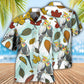 Cute Parrot Cockatiel Hawaiian Shirt Pattern Detail For Summer Holidays And Outdoor Fun