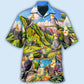Parrot And Cockatiel Hawaiian Shirt With All Over Print For Resort Holidays Beach Travel And Relaxed Casual Fashion