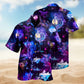 Cocktail Creative Pattern Hawaiian Shirt For Summer Vacation, Beach Travel, And Casual Wear