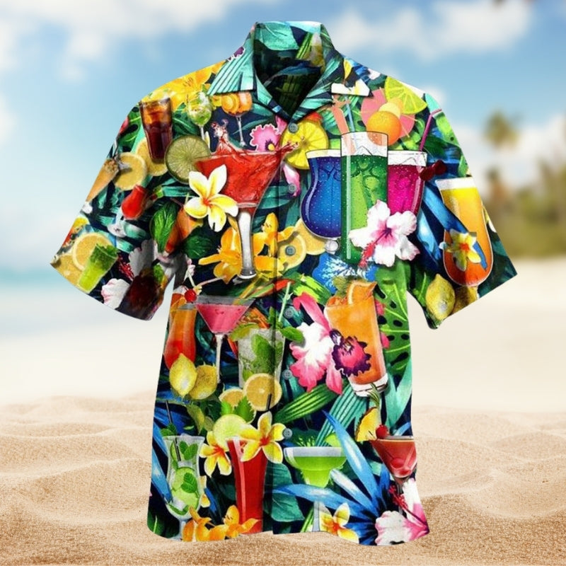 Traditional Heritage Portrait Red Hawaiian Shirt Fabric Pattern Detail For Coastal Travel