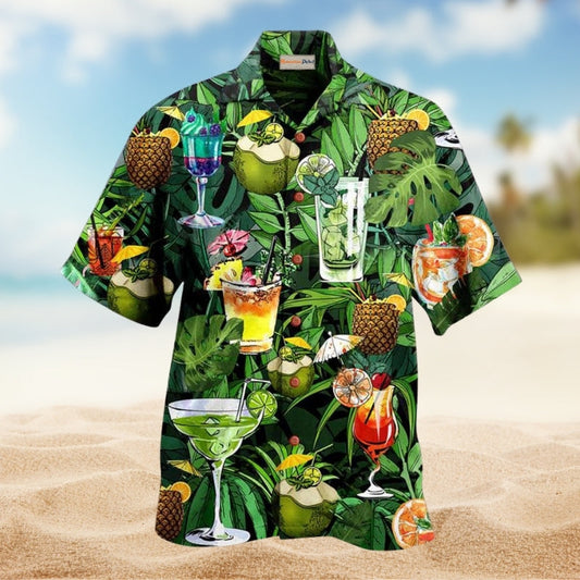 Funny Barbecue Grill Master Hawaiian Shirt Pattern Detail For Tropical Vacations