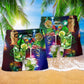 Cocktail Merry Christmas Beach Shorts Pattern Detail For Sunny Day Activities And Flexible Everyday Wear