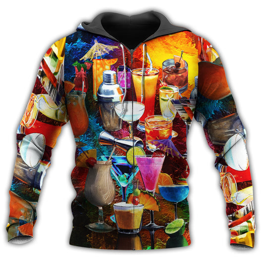 Classic Fruit Cocktail Hoodie For Travel Days Outdoor Events And Thoughtful Gifts