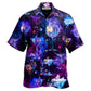 Purple Cocktail Moon Hawaiian Shirt For Resort Getaways And Comfortable Summer Activities