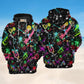 Neon Cocktail Love Hoodie For Casual Activities Seasonal Outings And Gift Ideas