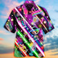 Happy Vintage Moscow Mule Cocktail Hour Hawaiian Shirt Artwork View For Coastal Escapes And Resort Style