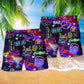 Cocktail Bar Drinks Fun Beach Shorts Design Detail For Resort And Beach Day Style