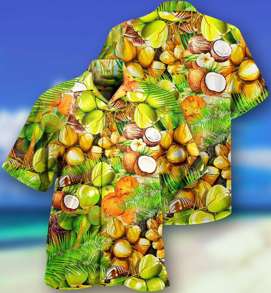 Coconut Brings Fresh Summer Hawaiian Shirt Design View For Resort Travel And Thoughtful Gifting