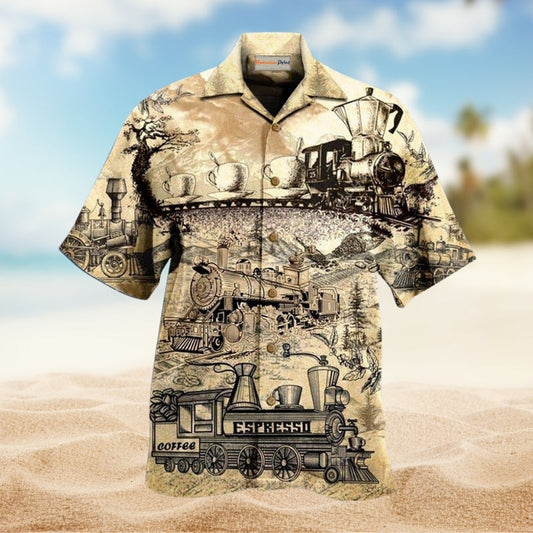 Gothic Dark American Skull Hawaiian Shirt Button Front Artwork For Thoughtful Gifting