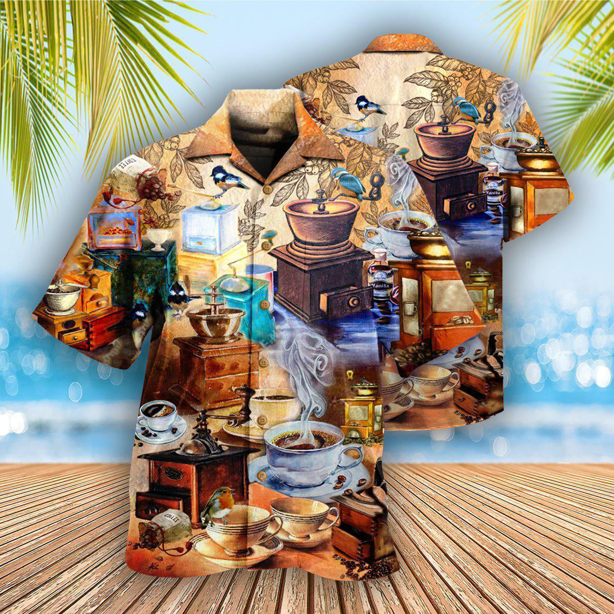 Classic Coffee Good Pleasure Hawaiian Shirt For Warm Weather Adventures And Everyday Comfort