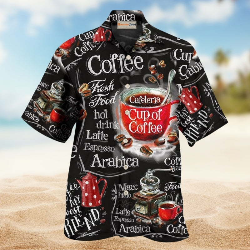 Coffee Make Everything Better Hawaiian Shirt For Tropical Trips Food Fans And Cheerful Summer Outings