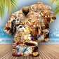 Coffee Sad Good Hawaiian Shirt Design Detail For Beach Days And Holiday Travel