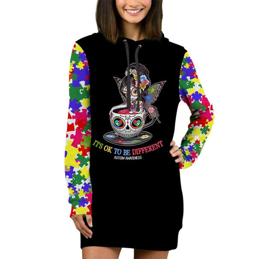 Cup Girl Autism Hoodie For Awareness Walks Community Events And Relaxed Outfits
