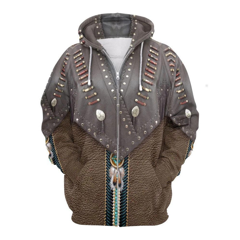 Classic Native American Culture Hoodie For Cultural Themes Casual Travel And Meaningful Gift Giving
