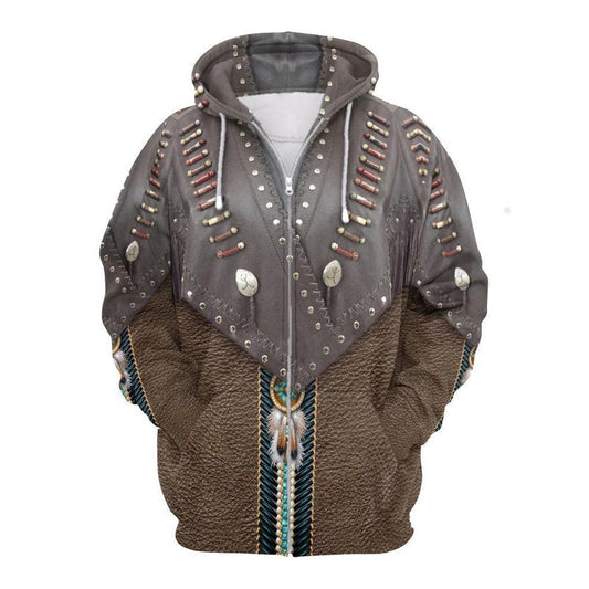 Classic Native American Culture Hoodie For Cultural Themes Casual Travel And Meaningful Gift Giving