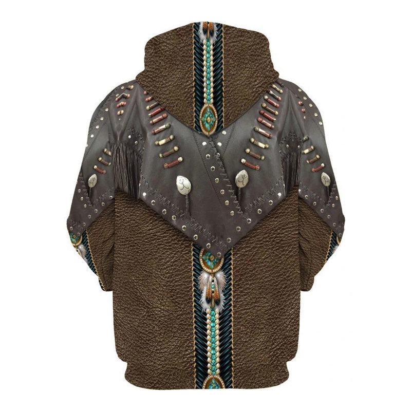 Classic Native American Culture Hoodie For Cultural Themes Casual Travel And Meaningful Gift Giving