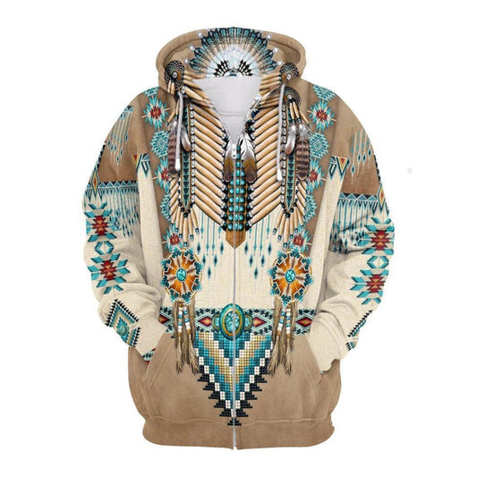 Distinctive Native American Culture Hoodie For Heritage Events Weekend Outings And Comfortable Streetwear