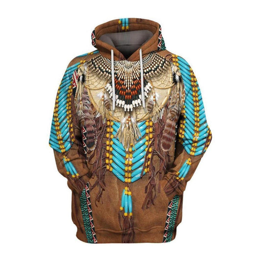 Detailed Native American Culture Hoodie For Heritage Inspired Streetwear Travel And Everyday Style