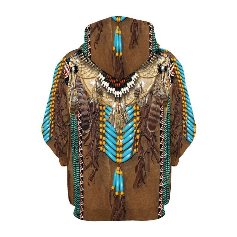 Detailed Native American Culture Hoodie For Heritage Inspired Streetwear Travel And Everyday Style
