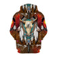 Native American Culture Bull Hoodie For Cultural Themes Casual Travel And Meaningful Gift Giving