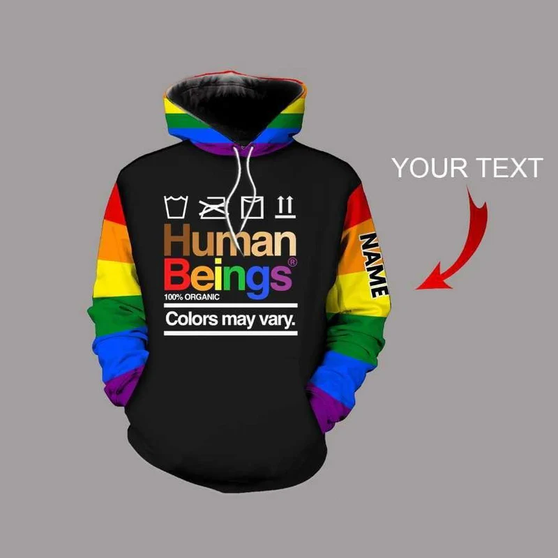 Personalized Pride Gift Hoodie For Pride Celebrations Travel Adventures And Casual Outfits