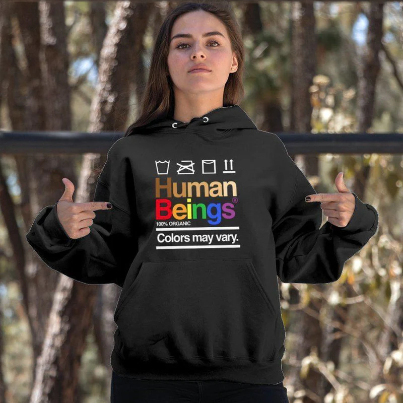 Pride Message Hoodie For Inclusive Outings Relaxed Style And Thoughtful Gifting