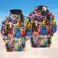 Colorful Bulls Animal Hoodie For Travel Days Outdoor Events And Thoughtful Gifts