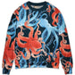Colorful Octopus Ocean Sweater For Weekend Trips And Relaxed Everyday Wear