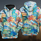 Colorful Shark Painting Hoodie For Beach Lovers Outdoor Activities And Thoughtful Gifts