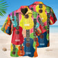 Colorful Ukulele Music Hawaiian Shirt For Beach Days, Summer Outings, And Thoughtful Gift Giving