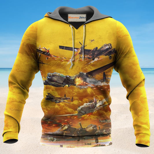 Combat Aircraft Danger Hoodie For Hobby Lovers Seasonal Outings And Gift Giving