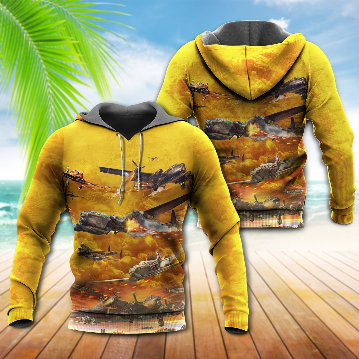 Combat Aircraft Danger Hoodie For Hobby Lovers Seasonal Outings And Gift Giving
