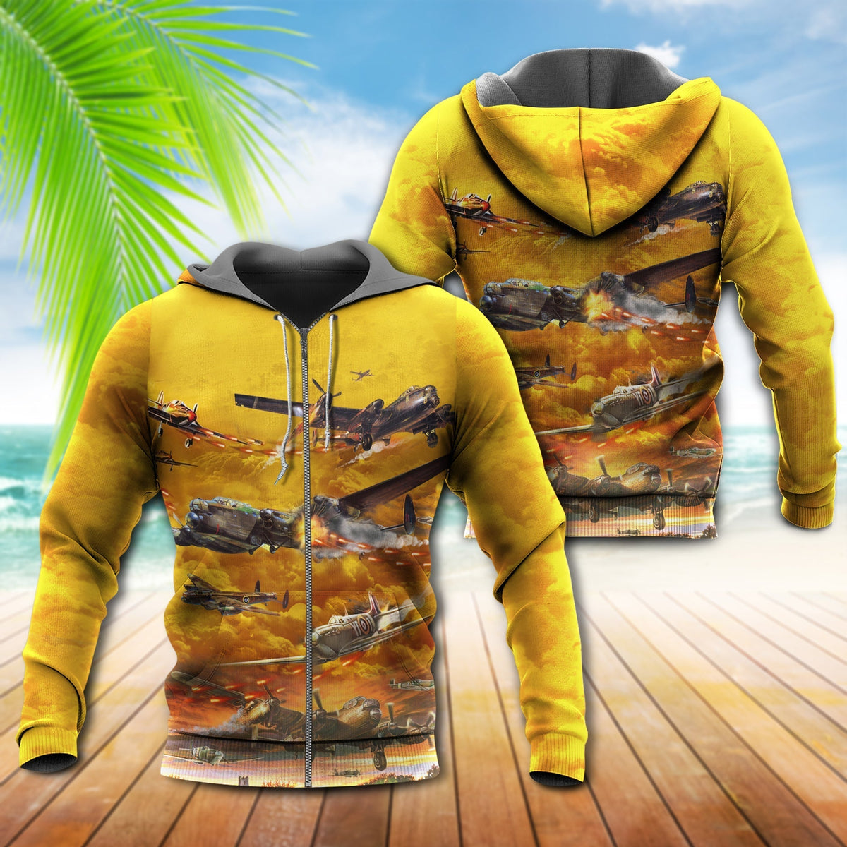 Combat Aircraft Danger Hoodie For Hobby Lovers Seasonal Outings And Gift Giving