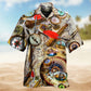 Compass Anywhere Hawaiian Shirt For Tropical Holidays, Outdoor Gatherings, And Everyday Comfort
