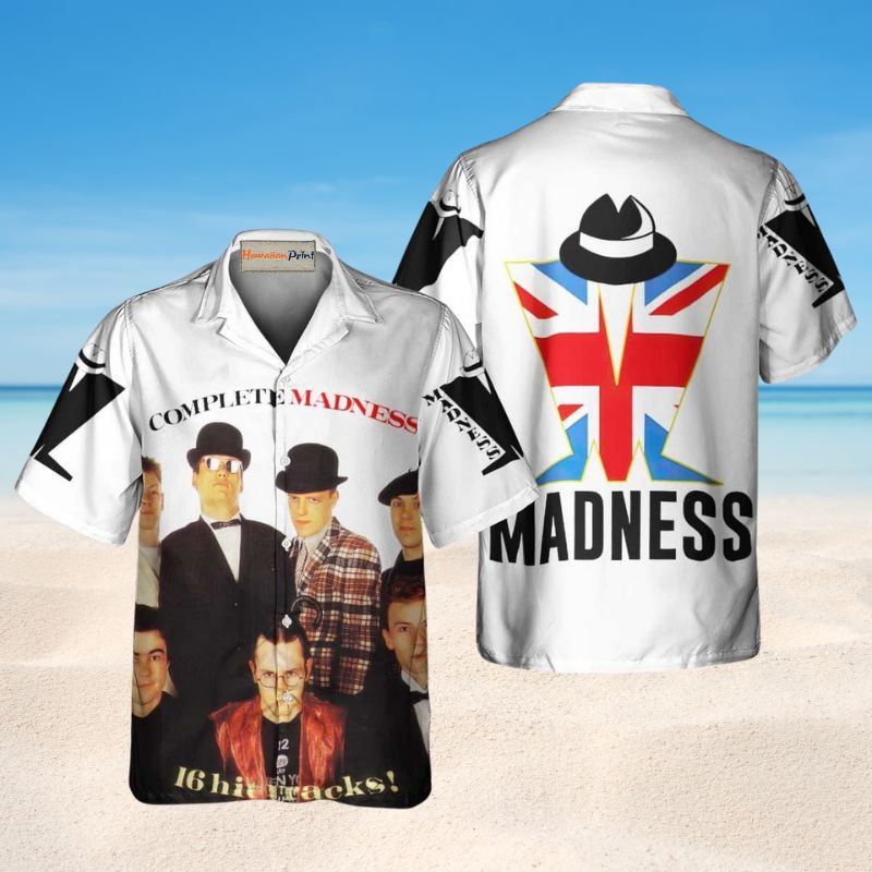 Complete Madness Hawaiian Shirt For Summer Vacation, Beach Travel, And Casual Wear