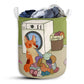 Corgi With Clothes Laundry Basket For Bathroom Bedroom Storage