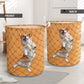 Corgi Climb On Rope Net Laundry Basket For Room Home Organizer