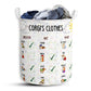 Small Size Corgi Clothes Laundry Basket For Bathroom Bedroom Storage