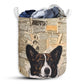 Small Size Corgi Newspaper Laundry Basket For Bathroom Bedroom Storage