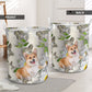 Corgi Oil Painting Laundry Basket For Room Home Organizer
