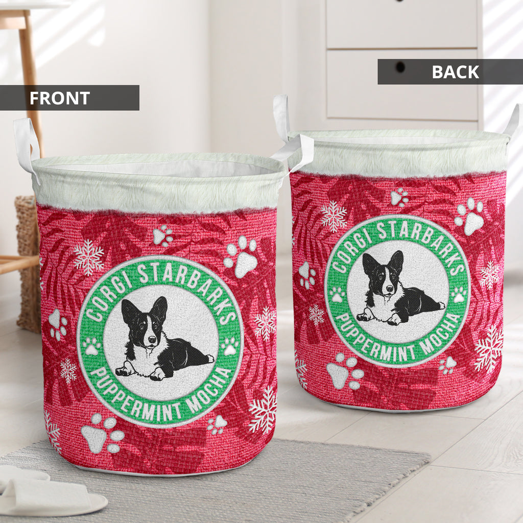 Corgi Starbarks Laundry Basket For Room Home Organizer