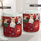 Corgi Stocking Noel Laundry Basket For Room Home Organizer
