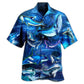 Cosmic Whale In Fantasy Space Hawaiian Shirt For Summer Vacation Beach Travel And Relaxed Casual Wear