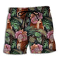 Tropical Country Girl Lifestyle Beach Shorts For Sunny Holidays And Comfortable Daily Styling