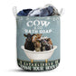 Cow Bath Soap Style Laundry Basket For Bathroom Bedroom Storage