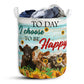 Cow Choose Happy Laundry Basket For Bathroom Bedroom Storage