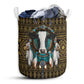 Cow Native American Laundry Basket For Bathroom Bedroom Storage