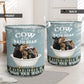 Cow Bath Soap Style Laundry Basket For Room Home Organizer