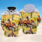 Cowboy Love Desert Hoodie For Rustic Travel Casual Adventures And Gift Giving