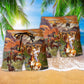 Cowboy Nature Western Beach Shorts For Poolside Relaxation And Summer Adventures